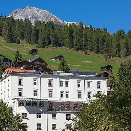 Boutique-Hotel Garni Bellevue Davos Wiesen Extérieur photo
