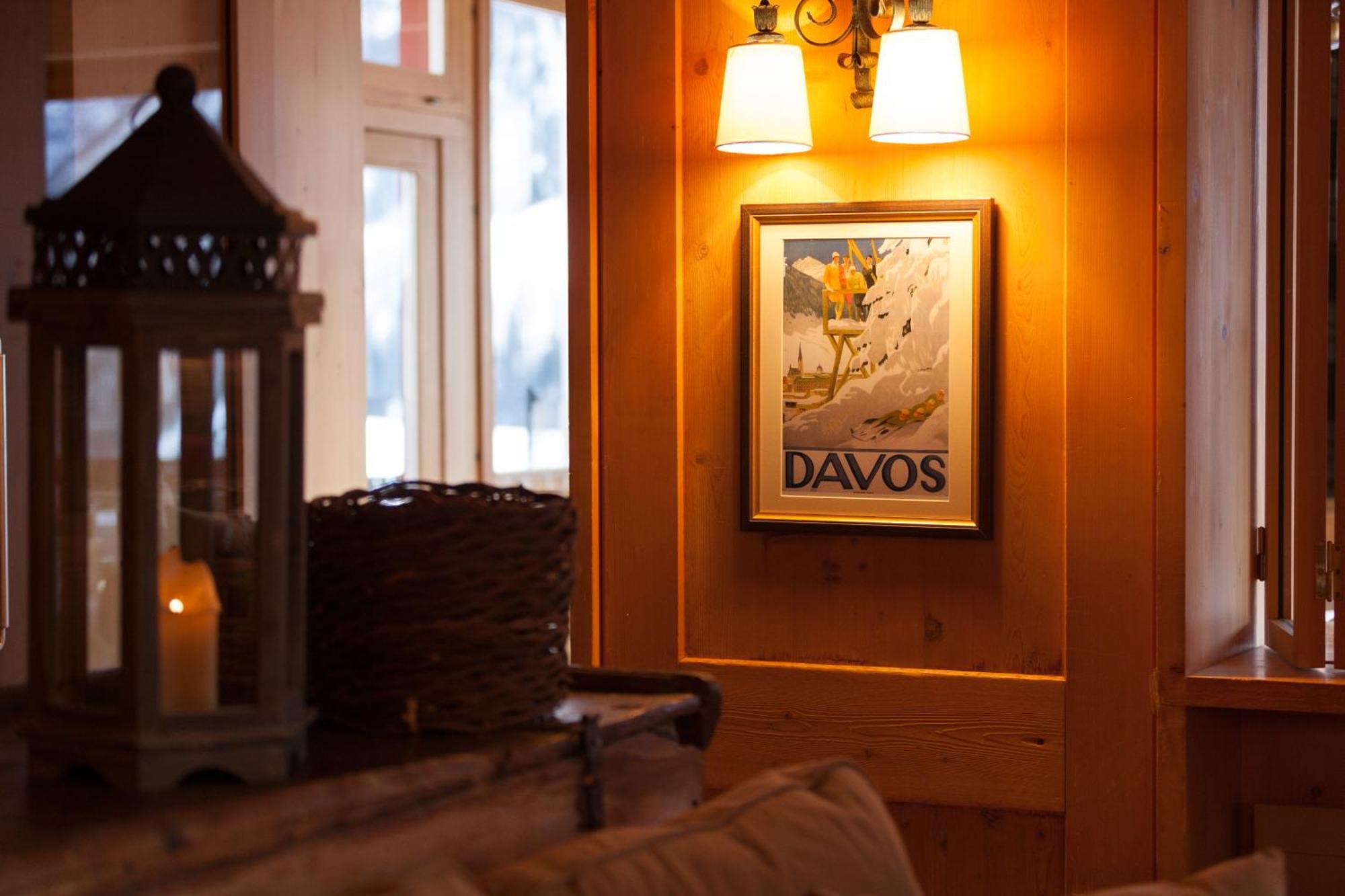 Boutique-Hotel Garni Bellevue Davos Wiesen Extérieur photo