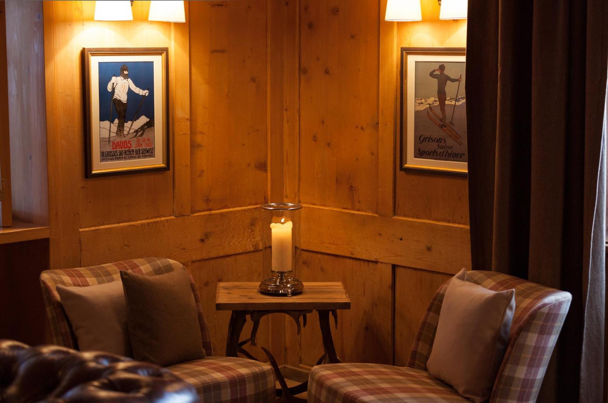 Boutique-Hotel Garni Bellevue Davos Wiesen Extérieur photo