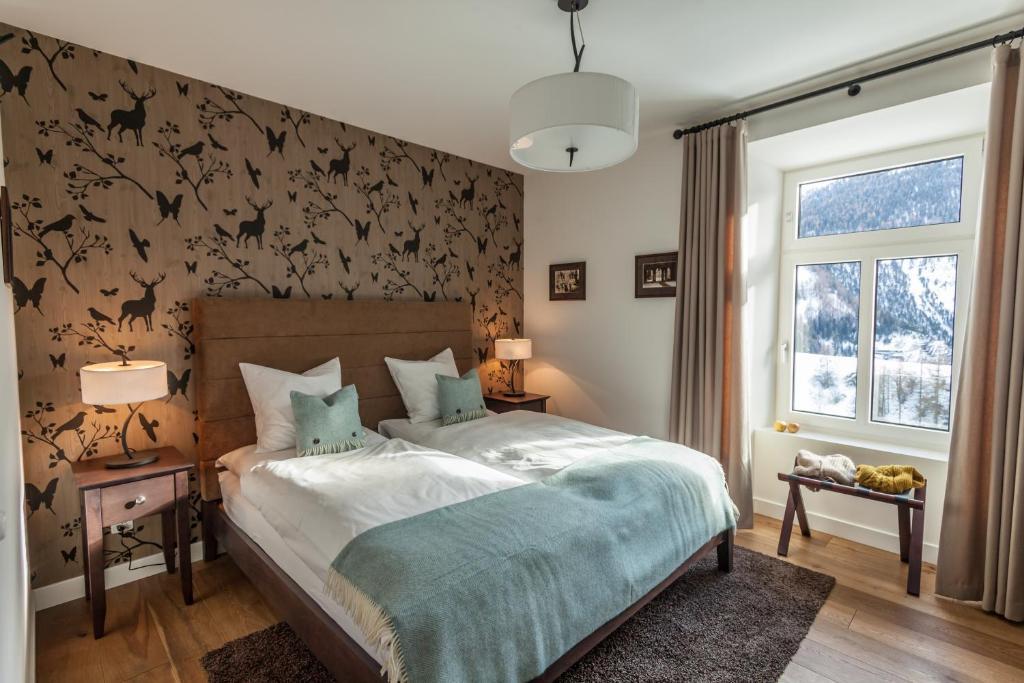Boutique-Hotel Garni Bellevue Davos Wiesen Chambre photo