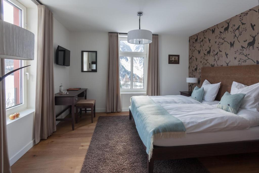 Boutique-Hotel Garni Bellevue Davos Wiesen Chambre photo