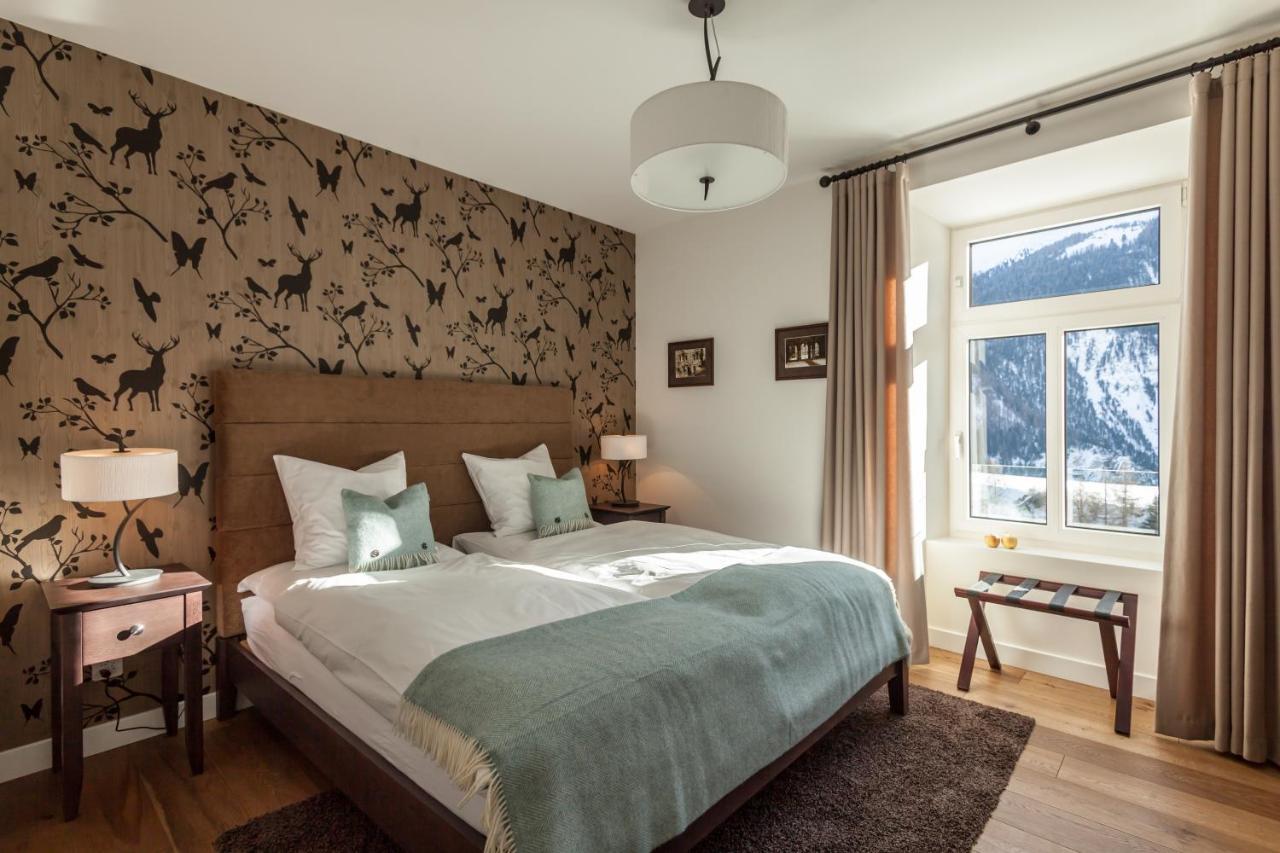 Boutique-Hotel Garni Bellevue Davos Wiesen Chambre photo